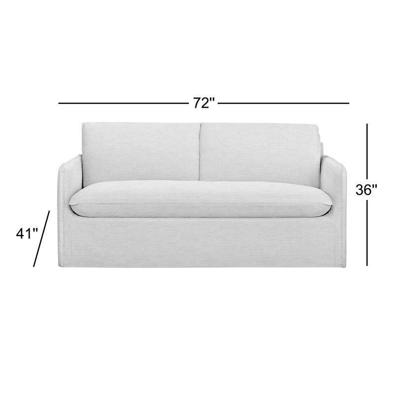 Kılıflı Kumaş Etekli İkili Koltuk - 183x105x92 cm - 208022