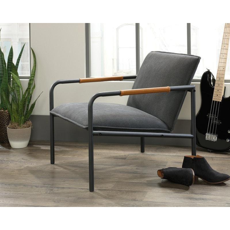 Kömür Grisi Kumaş Döşemeli Metal İskeletli Tekli Koltuk - 203804