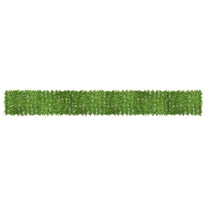 Koyu Yeşil UV Dayanımlı Çift Taraflı Yapraklı Balkon Çiti - 75x600 cm - 174531