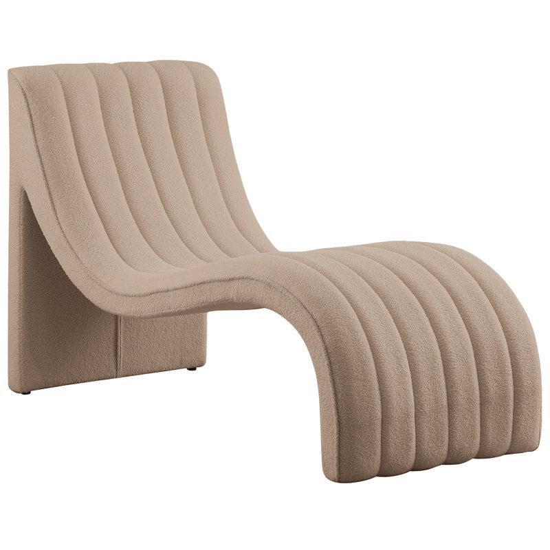 Krem Buklet Kumaş Metal İskeletli Derin Kanal Dikişli Josephine Koltuk - 150 cm - 190877