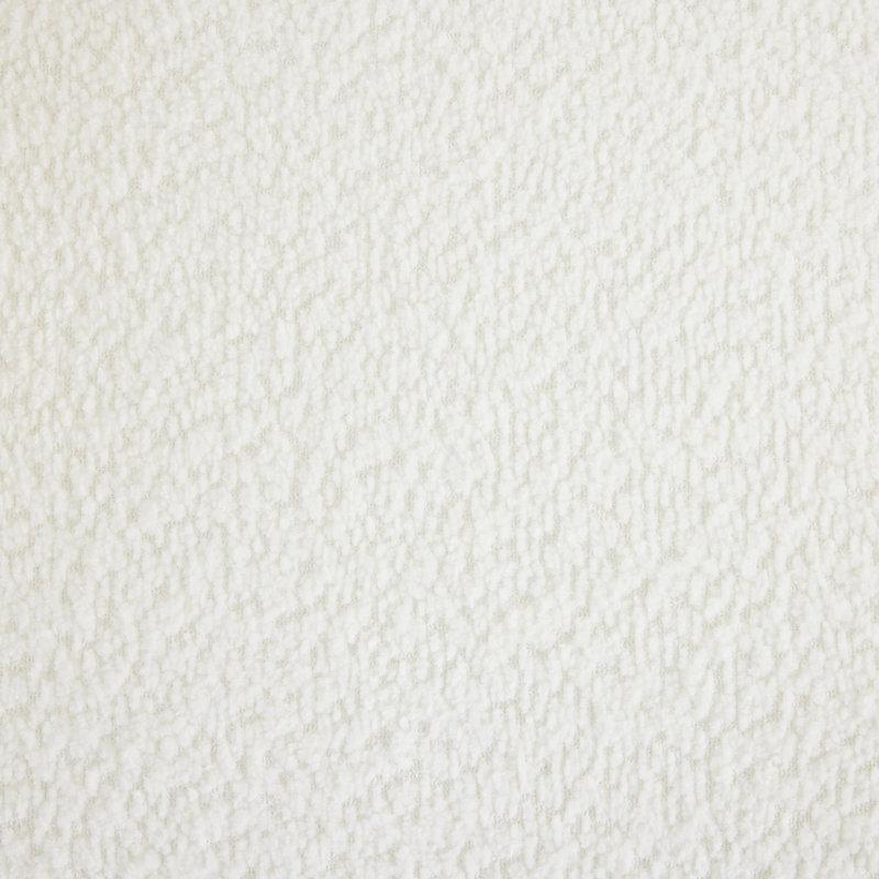 Krem Rengi Bukle Kumaş Masif Huş Ağacı Ayaklı Üçlü Koltuk - 196835