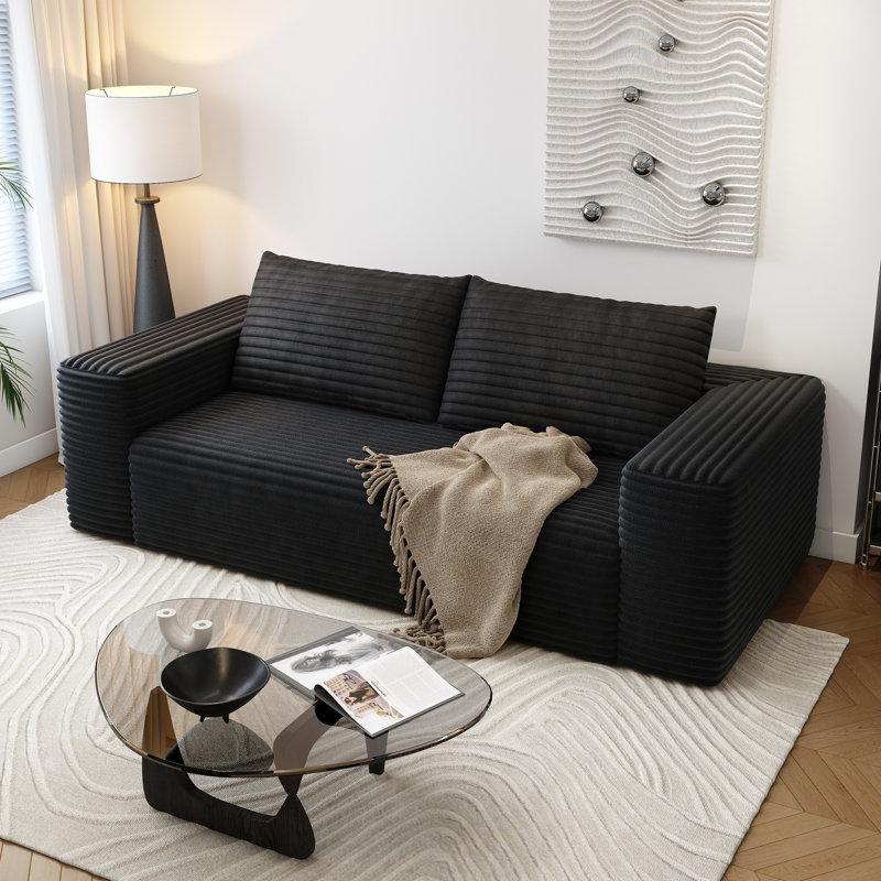 Kumaş Hafızalı Sünger Modüler İkili Koltuk - 181x90x65 cm - 207679