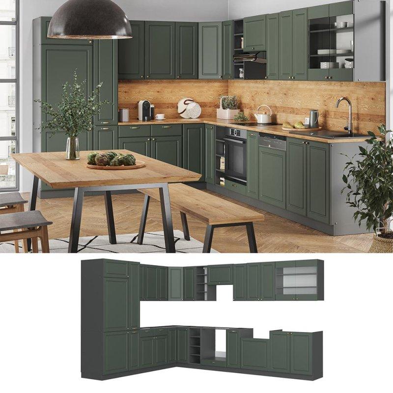 L Şeklinde Köşe Mutfak Modeli - 347 cm - 185651