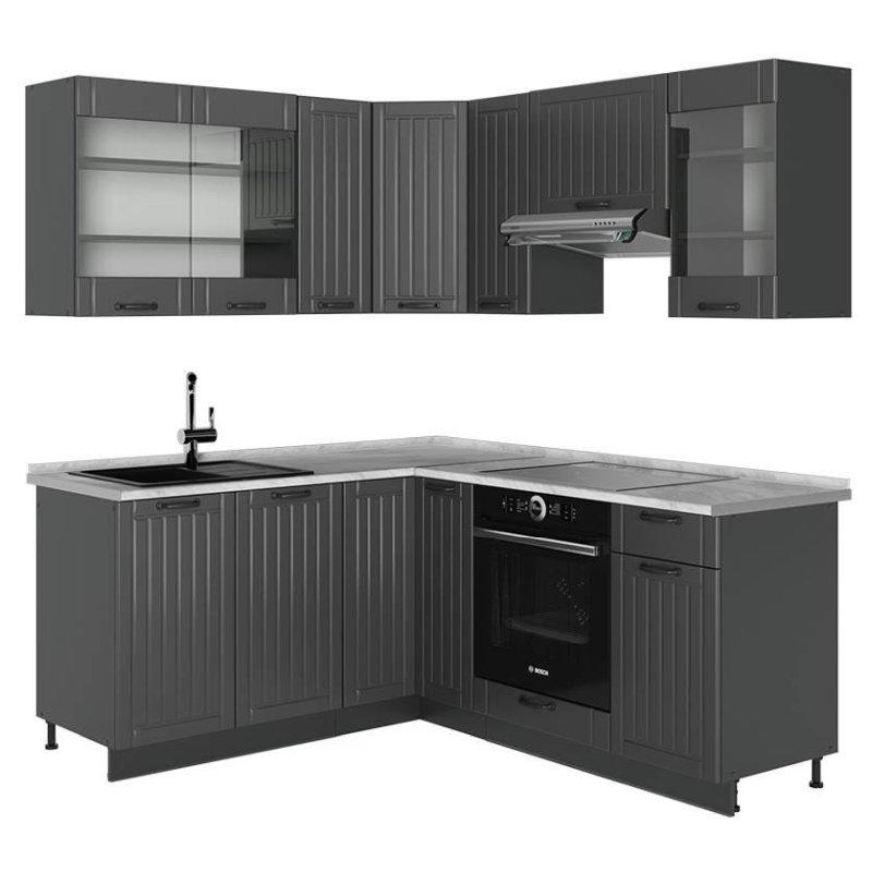 L Tipi 10 Parça Köşe Mutfak - 190x60 cm - 185105