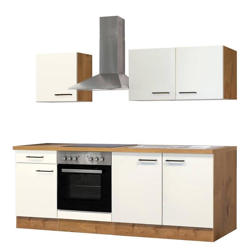 Manolya Beyazı Suntalam Ankastre Cihazlı ve Evyeli Mutfak - 210 cm - 185717