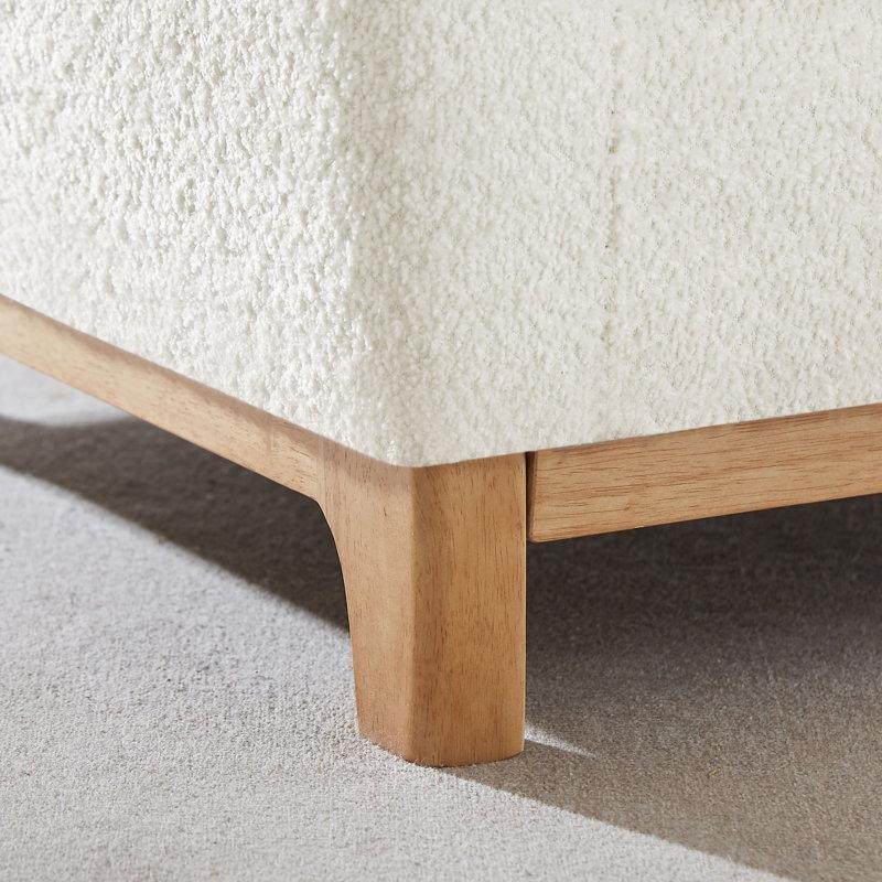 Masif Ahşap Ayaklı Kumaş Döşemeli Kırlentli 2li Set Tekli Koltuk - 203442