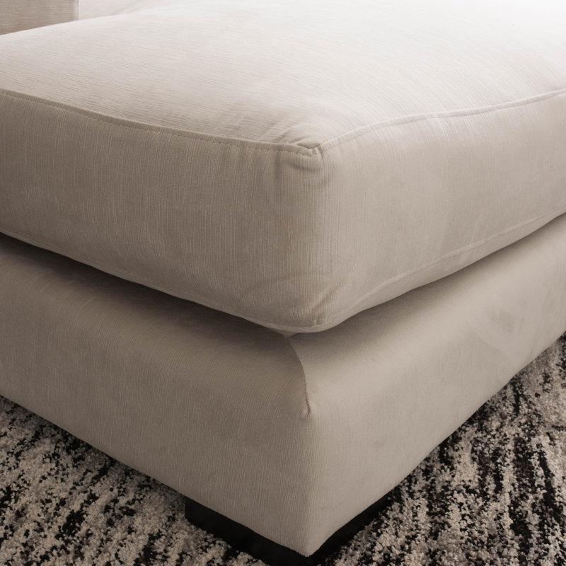 Masif Ahşap Ayaklı Polyester Yastık Sırtlı Geniş Tekli Koltuk - 161 cm - 203767
