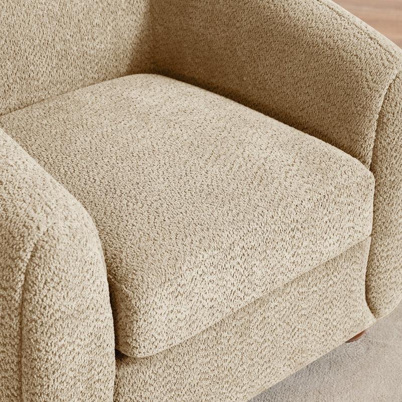 Masif Ahşap Fıçı Tasarım 2li Set Tekli Koltuk - 203856