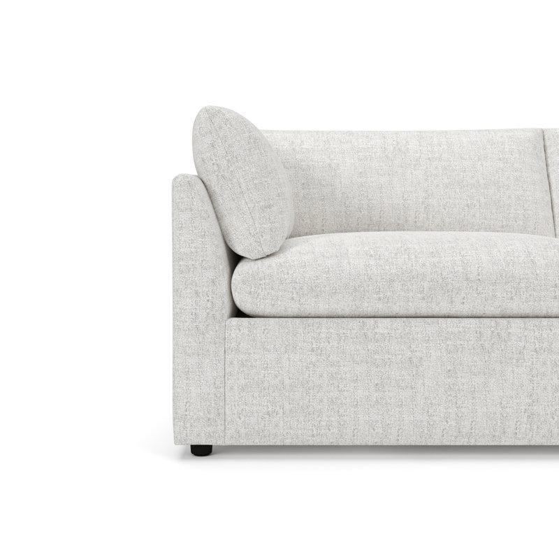 Masif Ahşap İskeletli Polyester Kumaş Üçlü Koltuk - 219 cm - 196537