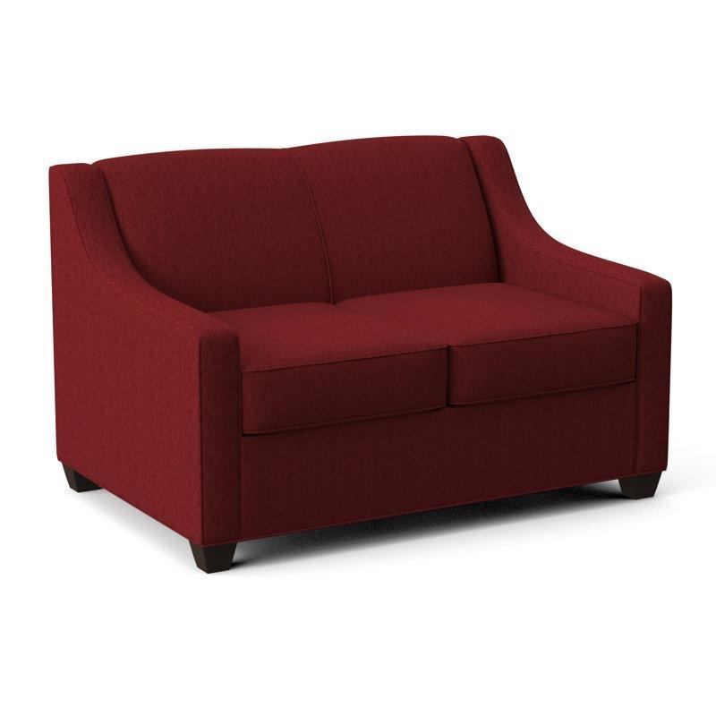 Masif Ahşap Yatak Olabilen Çift Taraflı Minderli İkili Koltuk - 133 cm - 205650