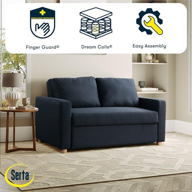 Masif Ahşap Yataklı DreamCoil® Teknolojili İkili Koltuk - 168 cm - 195850