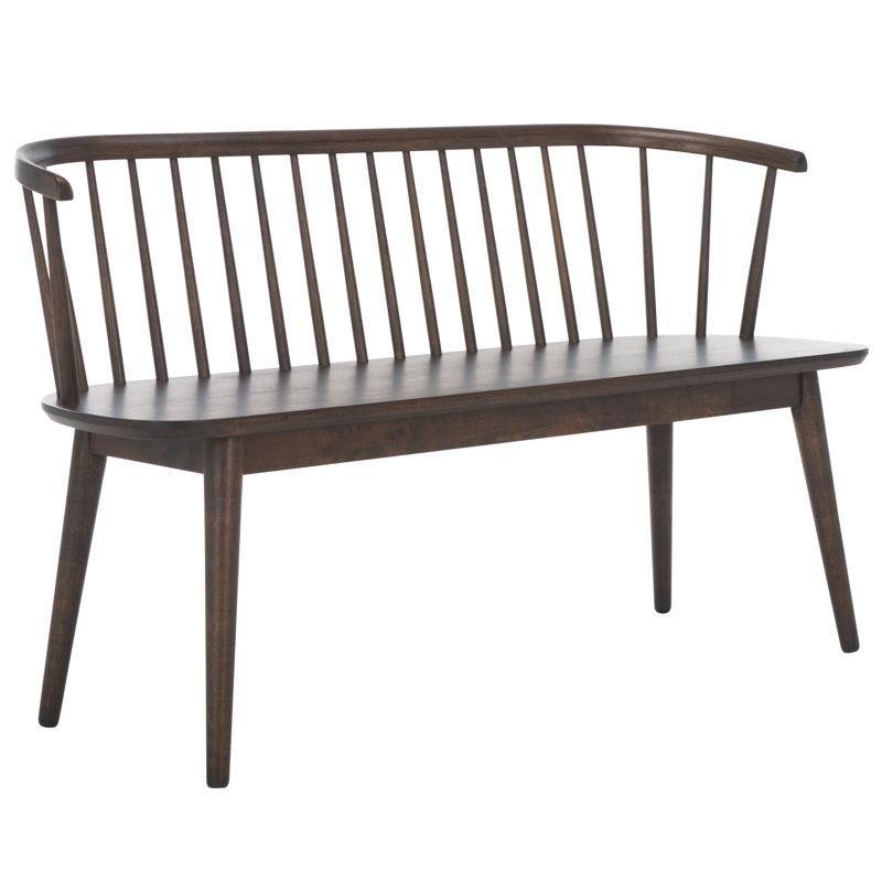 Masif Kauçuk Ağacı Sırtlı Oturma Altı Depolamalı Bench - 134 cm - 164668
