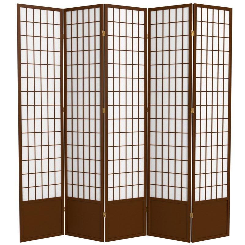 Masif Ladin Ahşap Japon Tarzı Açılır Kapanır Paravan - 214x216 cm - 184494