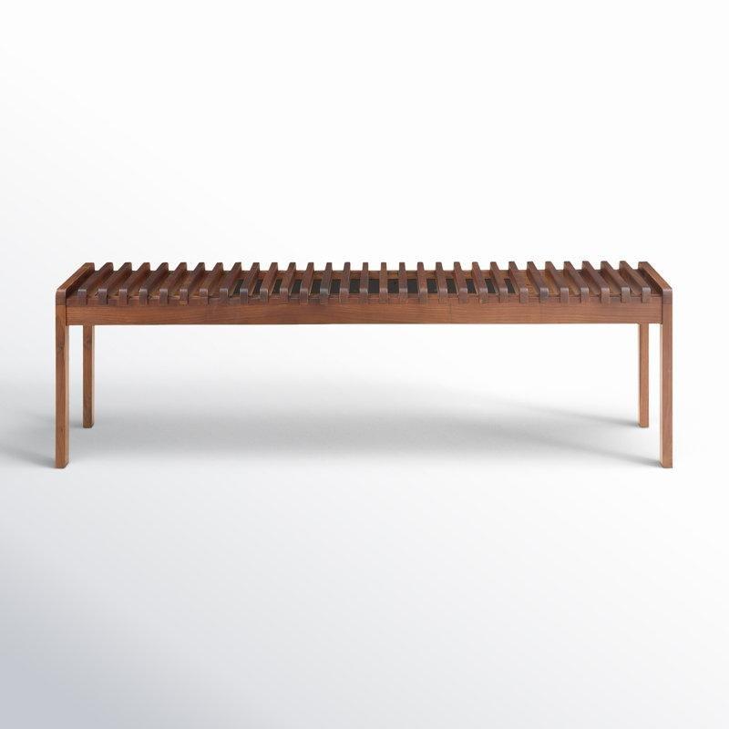 Masif Meşe Ahşap Çıtalı Tasarım Bench - 153 cm - 164635 Masif Meşe Ahşap Çıtalı Tasarım Bench - 153 cm - 164635
