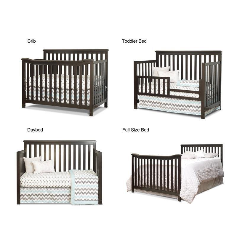 Masif ve MDF Ahşap Dönüştürülebilir 3 Parça Bebek Odası Takımı - 181257