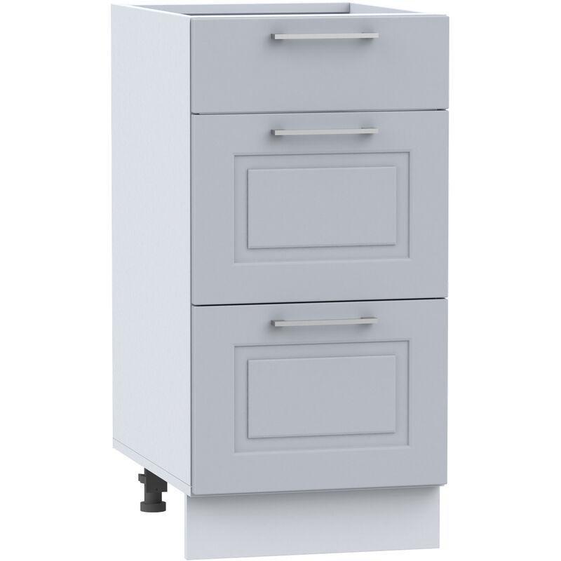 Mat Gri Suntalam 7 Parçalı Modüler Komple Mutfak Dolabı - 240 cm - 185851