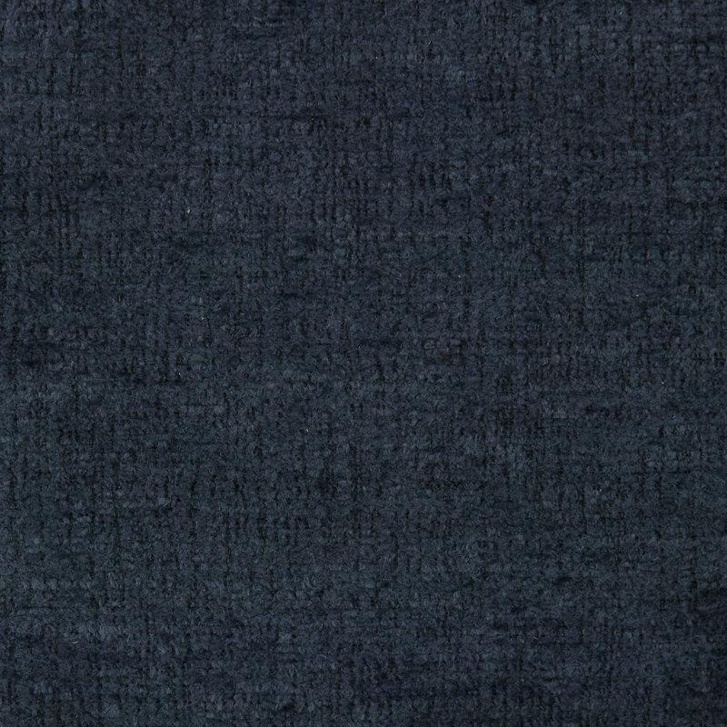 Mavi Şönil Masif Ahşap Yuvarlak Kollu İkili Koltuk - 148 cm - 208196