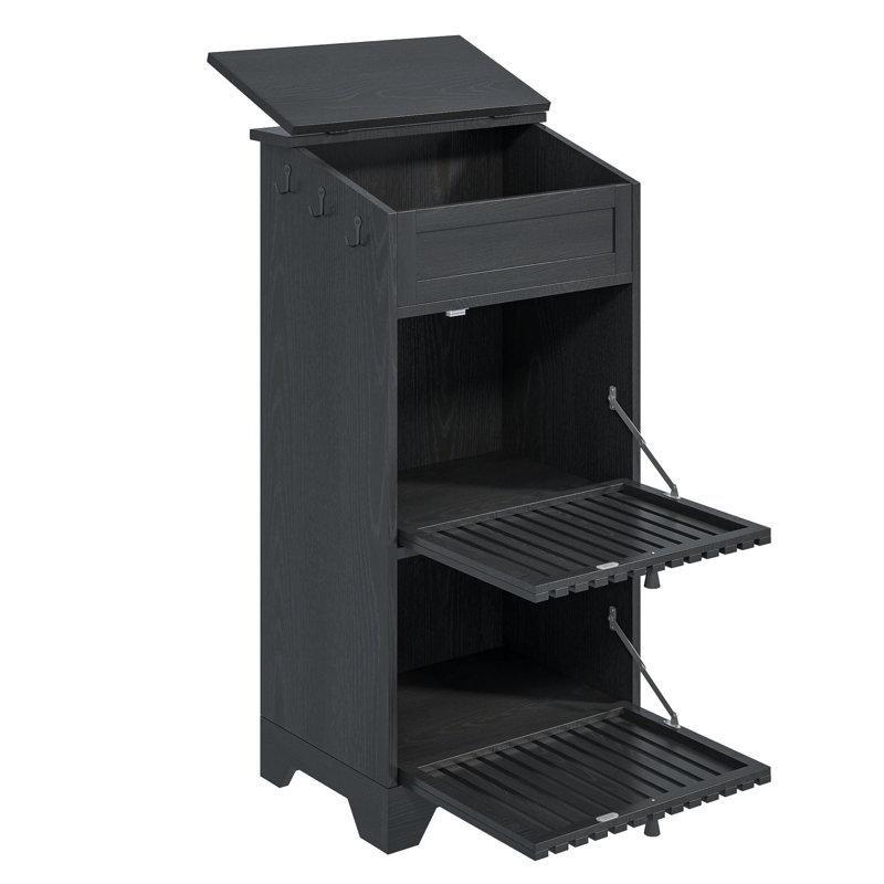 MDF 3 Bölmeli Kapılı Sebzelik - 45 cm - 177732