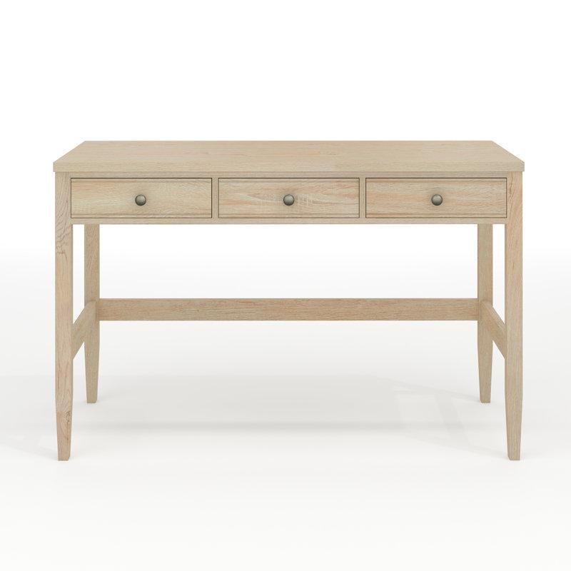 MDF 3 Çekmeceli Konik Ayaklı Vintage Çalışma Masası - 121x56 cm - 234876