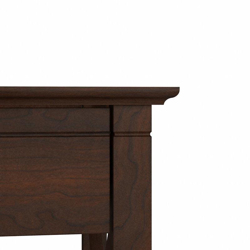 MDF Tek Çekmeceli Raflı X Desenli Komodin - 61x51x51 cm - 222769
