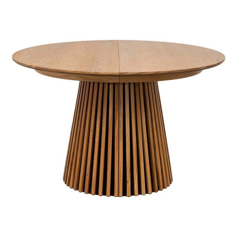 Meşe Açılabilir Yuvarlak Bohem Yemek Masası - Ø120-160 cm - 235668