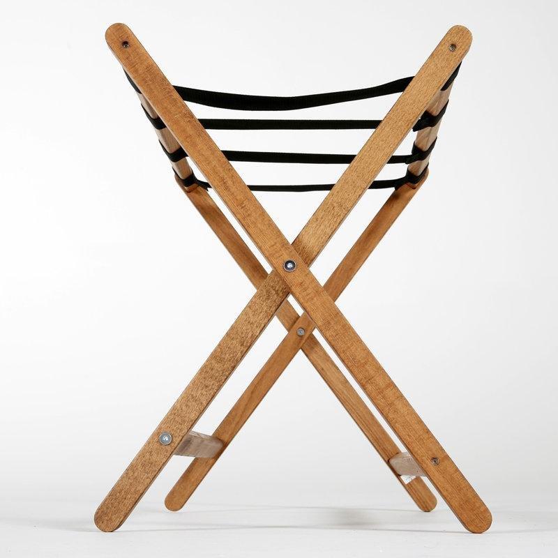 Meşe Rengi Kayın Ağacı Katlanabilir Valiz Sehpası - 72x45x56 cm - 186982