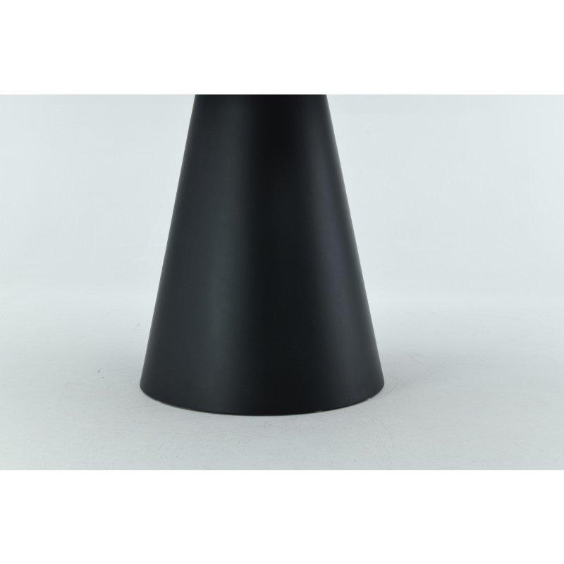 Meşe Rengi MDF Yuvarlak Sütun Ayaklı Bohem Yemek Masası - 120 cm - 235781