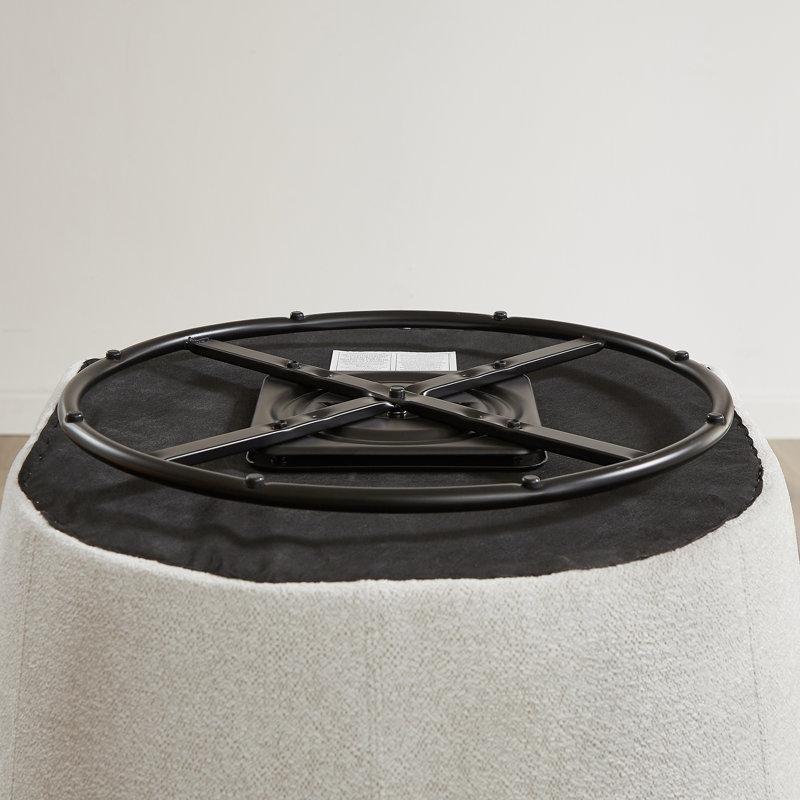 Metal İskeletli Döner Fıçı Sırt Tekli Koltuk - 82 cm - 203266