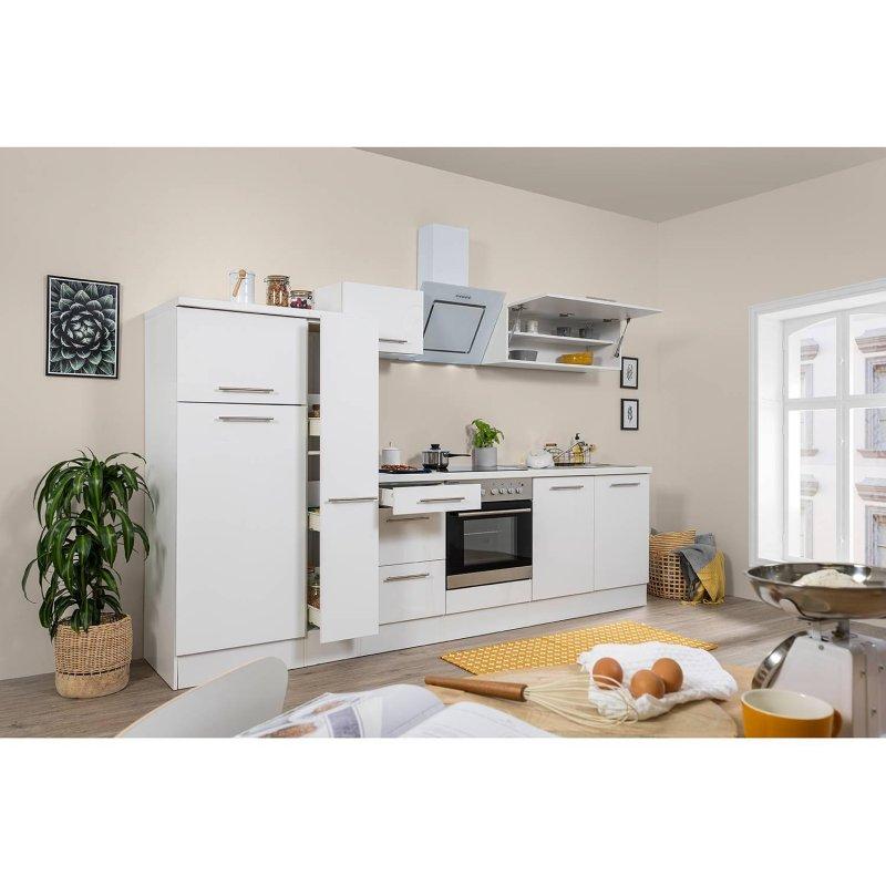 Metal Kulplu Soft-Close Ankastre Cihazlı Mutfak Modeli - 300 cm - 185489