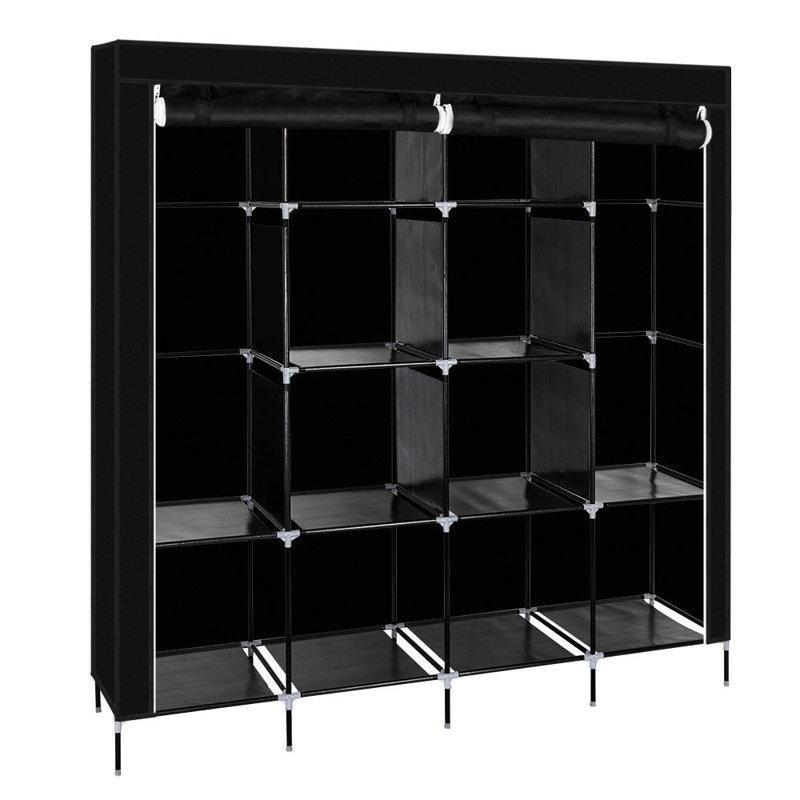 Metal Kumaş Portatif 2 Askılı Bez Dolap - 170 cm - 182754