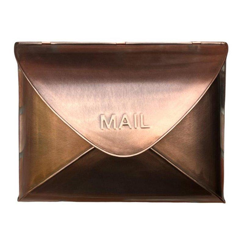 Metal Yağmur Korumalı Duvara Monte Posta Kutusu - 32x13x26 cm - 165952