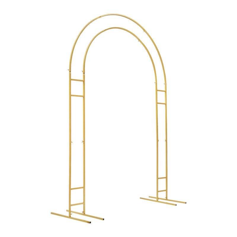 Metal Yuvarlak Tasarım Bahçe Kemeri - 150 cm - 179133