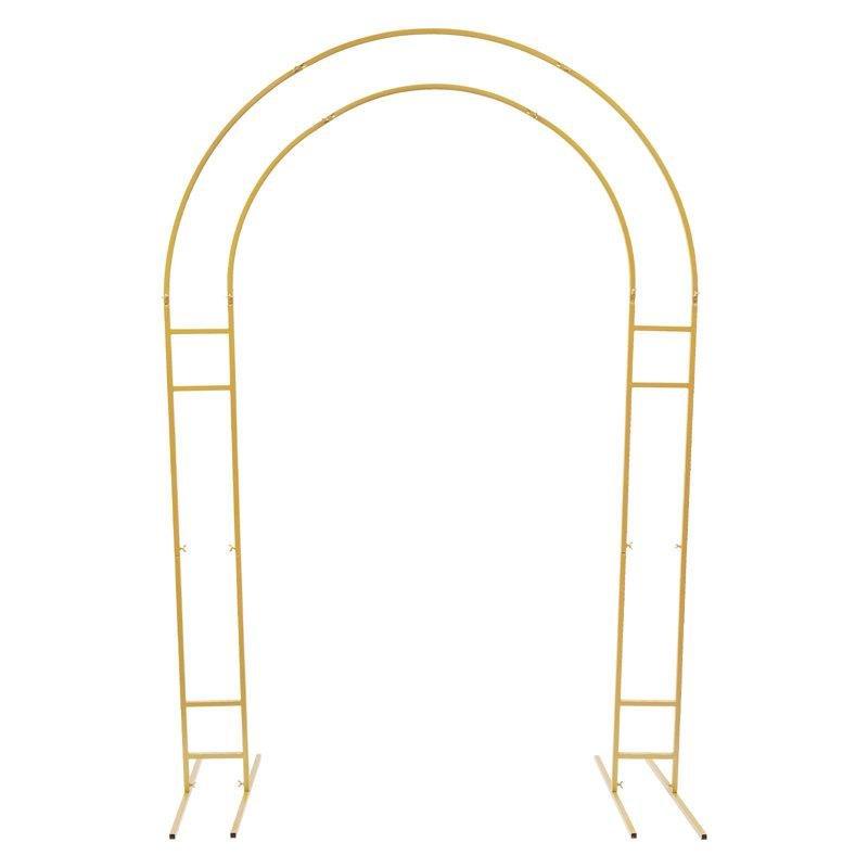Metal Yuvarlak Tasarım Bahçe Kemeri - 150 cm - 179133