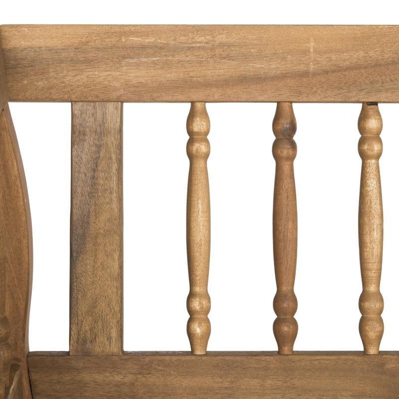 Naturel Masif Akasya Ağacı Sırtlı ve Kollu Bench - 173 cm - 164695