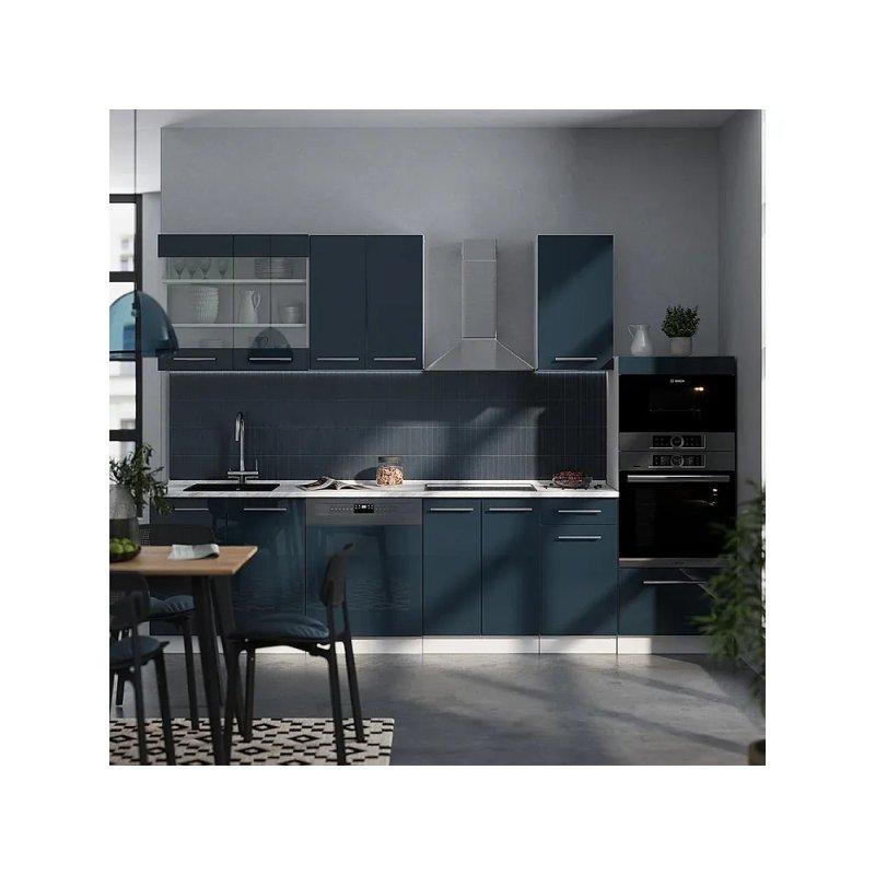 Parlak Beyaz Mutfak Modeli - 300x60x82 cm - 186403