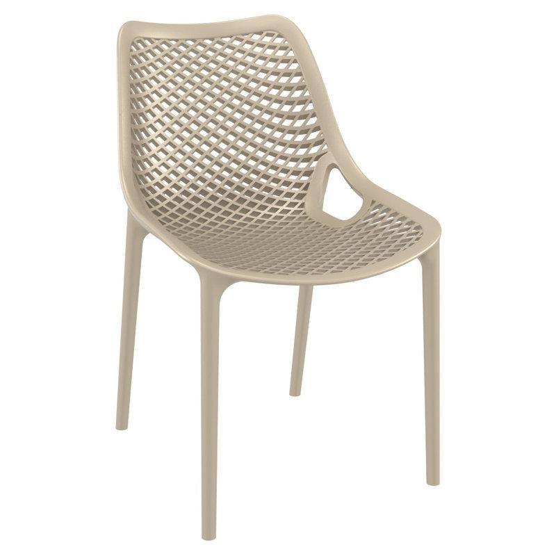 Polipropilen İstiflenebilir 4 Kişilik Bahçe Masa Takımı - 81x81 cm - 215884