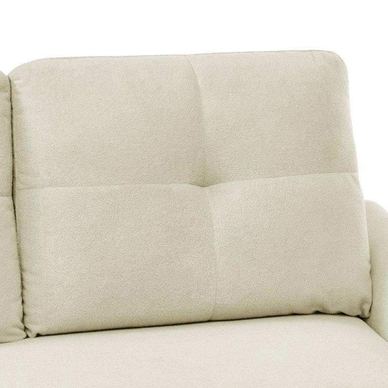 Polyester Ahşap Kapitone İkili Koltuk - 144 cm - 207984