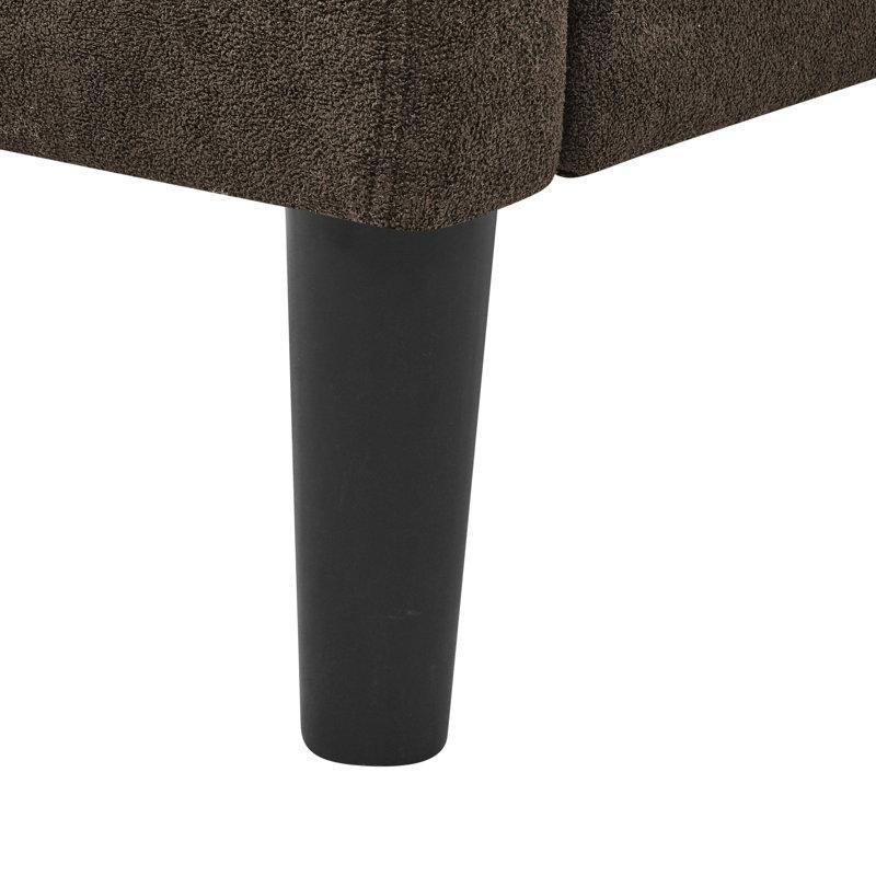 Polyester Ahşap Kapitoneli İkili Koltuk - 144x77x86 cm - 207347