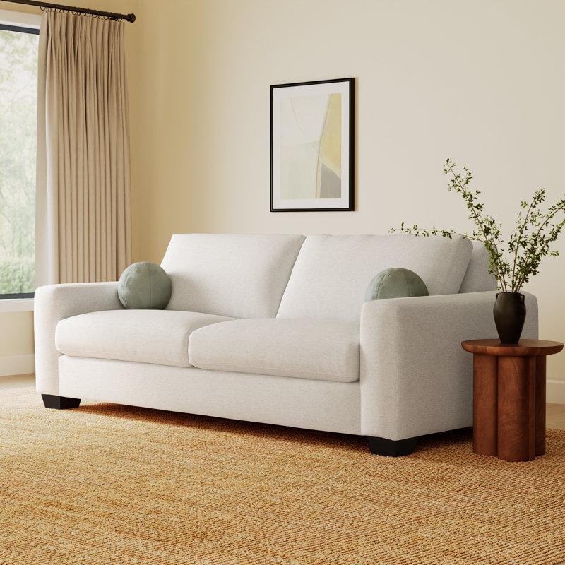 Polyester Karışımı Kumaş Kapitoneli Kraliçe Boy Yataklı Koltuk - 232 cm - 196388