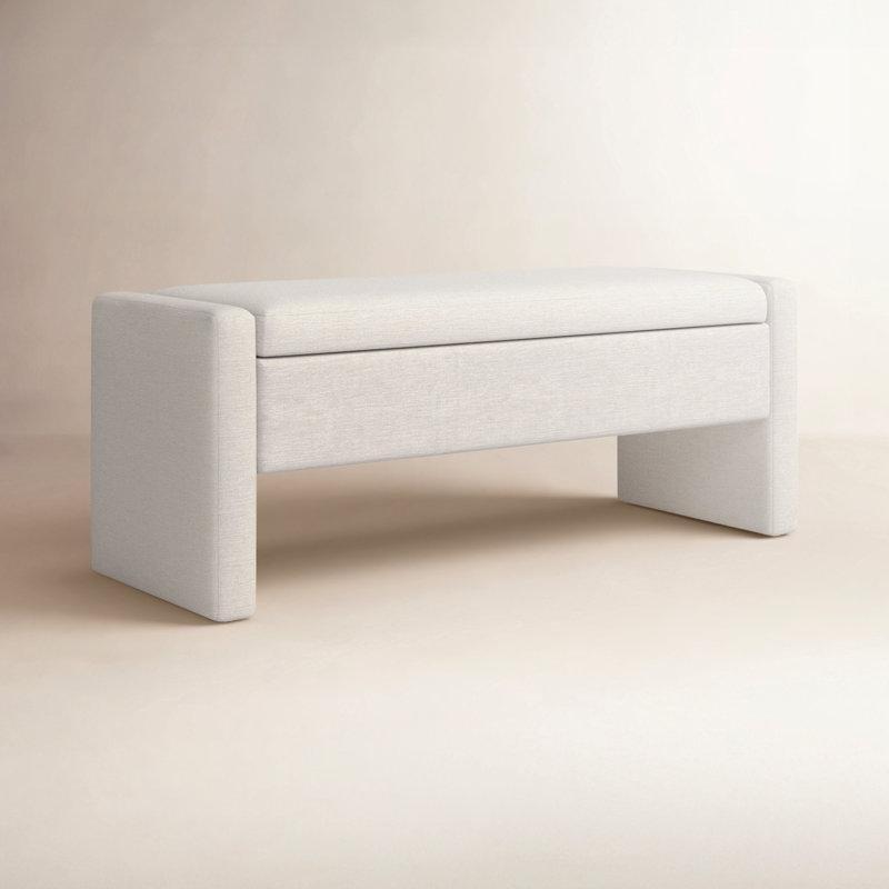 Polyester Kumaş Sandıklı Kıza Ayaklı Bench - 122 cm - 164566