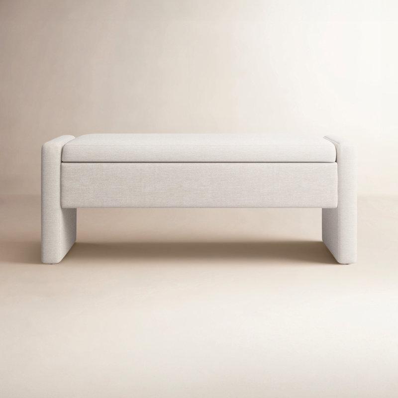 Polyester Kumaş Sandıklı Kıza Ayaklı Bench - 122 cm - 164566