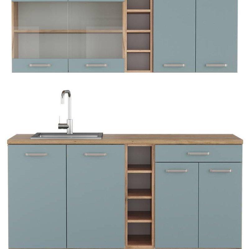 R-Line 6 Parçalı Mini Mutfak Modeli - 160 cm - 185690