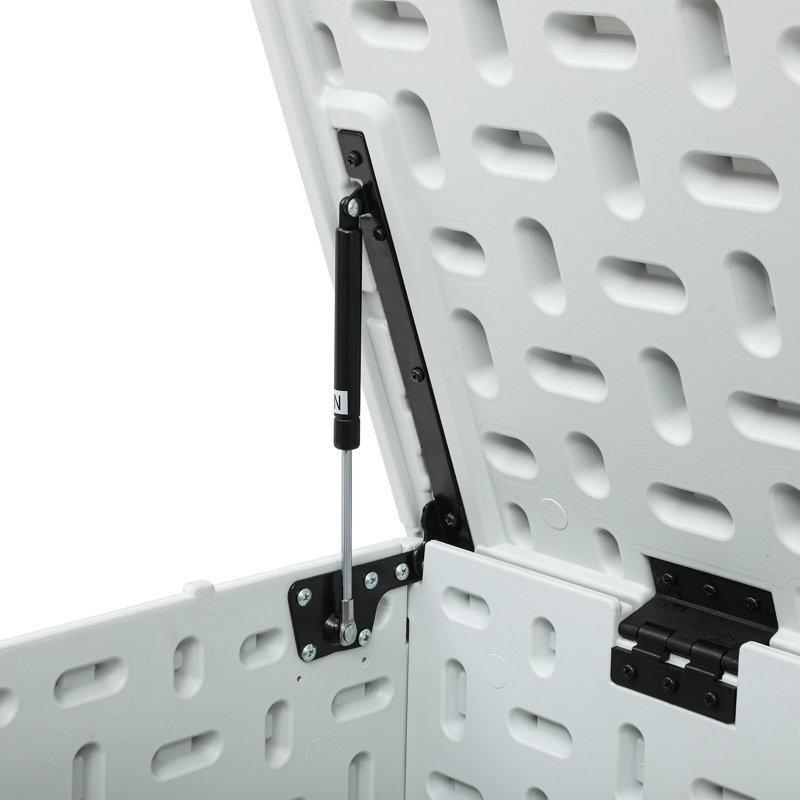 Reçine Kilitli Bölmeli Oturma Alanlı Bahçe Dolabı - 177 cm - 163477