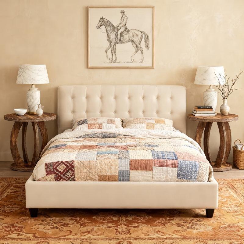Rustik Kahverengi Yuvarlak Oymalı Kenarlı MDF Komodin - 50 cm - 224111