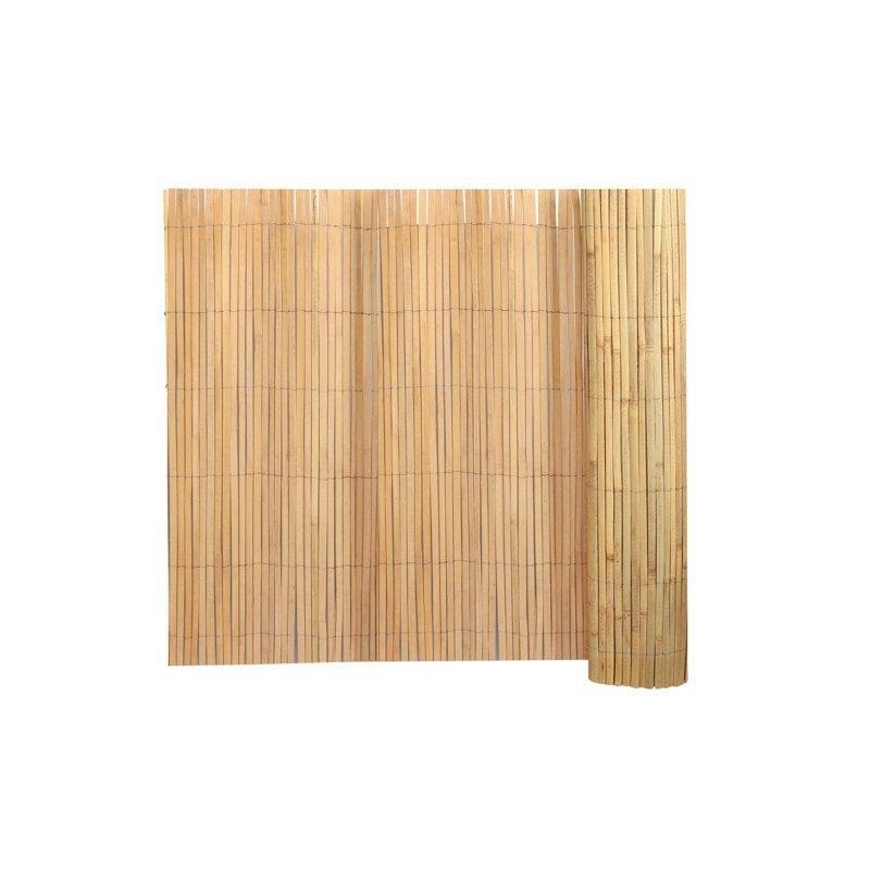 Sarı Doğal Bambu Rulo Balkon Çiti - 183x305 cm - 174542