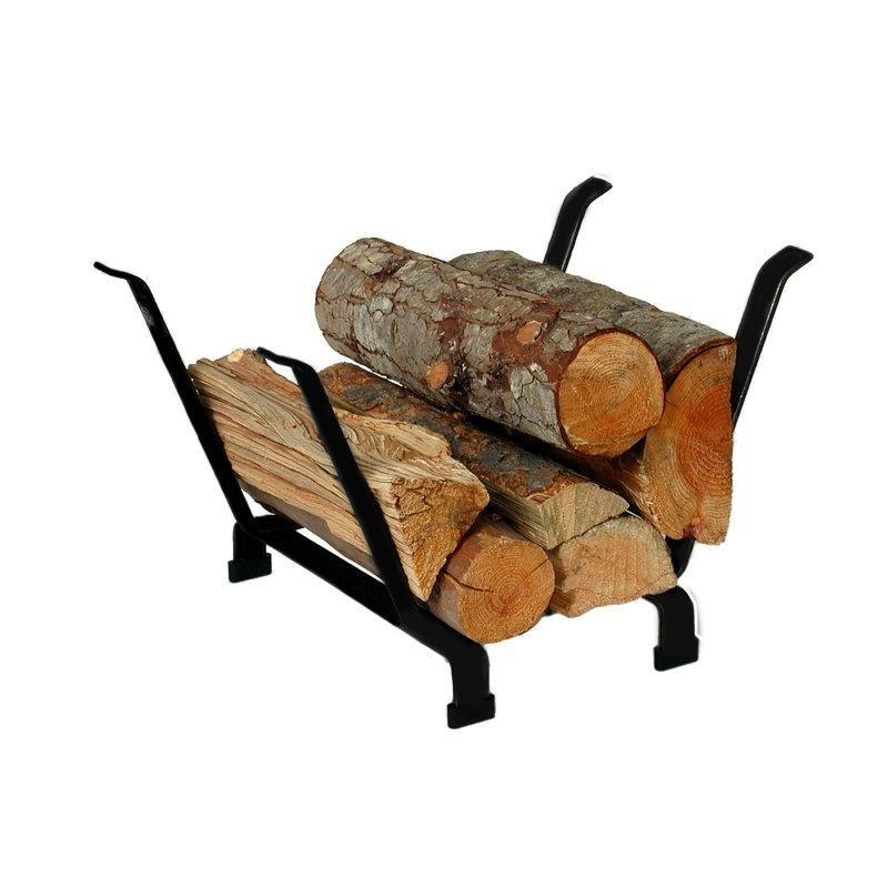Siyah Dövme Çelik El Yapımı Şömine Odunluk - 51x39 cm - 188962