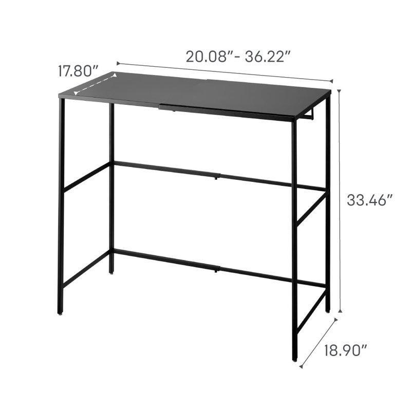 Siyah Metal Genişletilebilir Askılıklı Valiz Sehpası - 187077