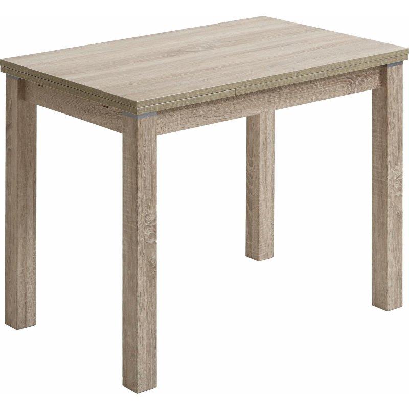 Sonoma Meşe Rengi Genişletilebilir Bohem Yemek Masası - 90x60 cm - 235963