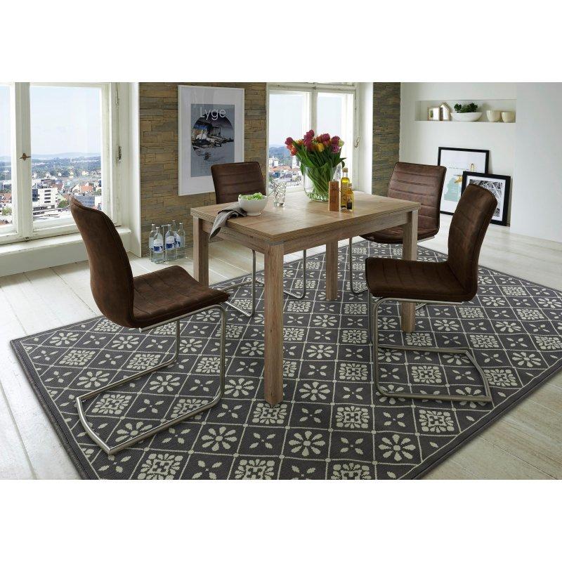 Sonoma Meşe Rengi Genişletilebilir Bohem Yemek Masası - 90x60 cm - 235963 Sonoma Meşe Rengi Genişletilebilir Bohem Yemek Masası - 90x60 cm - 235963