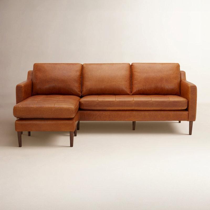 Taba Hakiki Deri Yönü Değiştirilebilir Kapitoneli L Köşe Koltuk Takımı - 219x157 cm - 192625